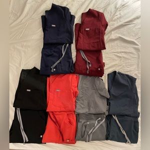 FIGS Women’s Scrub Sets Sz Small - Lot of 5